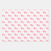 Speelgoed Horses Wrapping Paper Sheet Set van 3 (Voorkant)