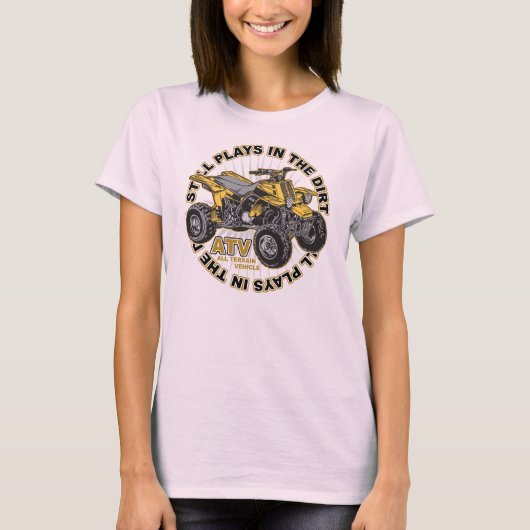 Speelgoed in de Dirt ATV T-shirt (Voorkant)