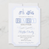 speelgoed Juguetes Baby shower Kaarten in het Spa (Voorkant)