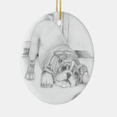 Speelgoed Keramisch Ornament (Rechts)