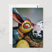 Speelgoed Konijn en koe-ei Briefkaart (Voorkant / Achterkant)