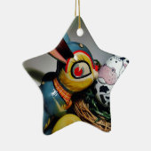 Speelgoed Konijn en koe-ei Keramisch Ornament (Rechts)