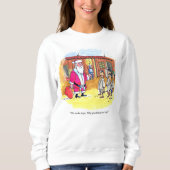 Speelgoed Makers vrouwen witte sweatshirt (Voorkant)