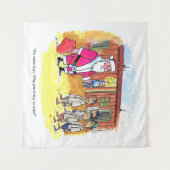 Speelgoed Makers wandtapijt Wandkleed (Voorkant (horizontaal))