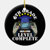 Speelgoed met Afstuderen voor 6 graden 2022 Video Keramisch Ornament (Achterkant)