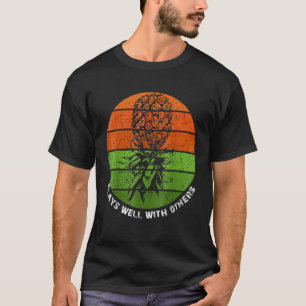 Speelgoed met andere buitenste ananas t-shirt