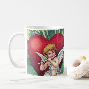 Speelgoed met cupids Retro Cute  Valentijn Hearts Koffiemok