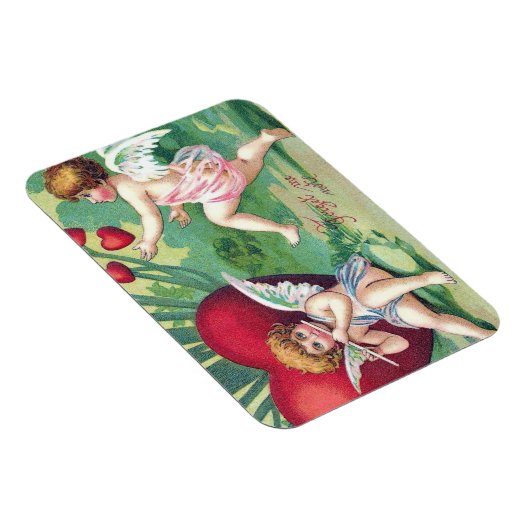 Speelgoed met cupids Retro Cute  Valentijn Hearts Magneet (Rechterzijde)