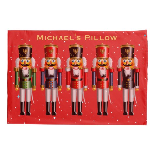 Speelgoed met kerstNutkraker Kussensloop (Achterkant)