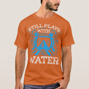 Speelgoed met waterdiver Snorkeling Scuba Divi T-shirt