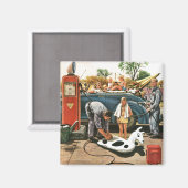 Speelgoed opvliegend strand magneet (Voorkant / Achterkant)