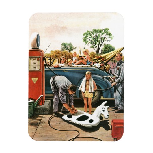 Speelgoed opvliegend strand magneet (Verticaal)