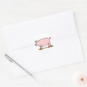 Speelgoed Pig  Art Sticker (Envelop)