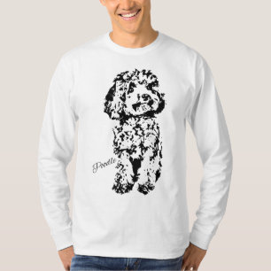 Speelgoed poedel Schattige Hondenliefhebber gesche T-shirt