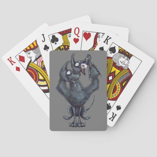Speelgoed Pokerkaarten (Achterkant)