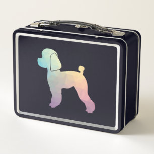 Speelgoed Poodle Dog Geo Silhouette Pastel