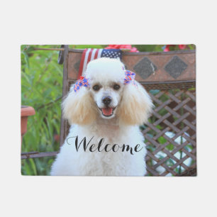 Speelgoed poodle hond deurmat