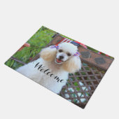 Speelgoed poodle hond deurmat (Schuin)