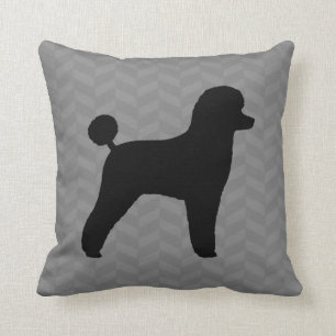 Speelgoed Poodle Silhouette Kussen