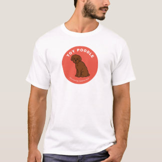 Speelgoed Poodle T-shirt (wit)