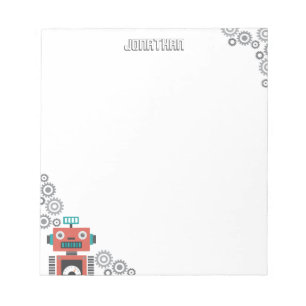 Speelgoed Robot Notitieblok