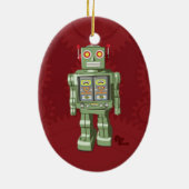 Speelgoed Robot Ornament (Achterkant)