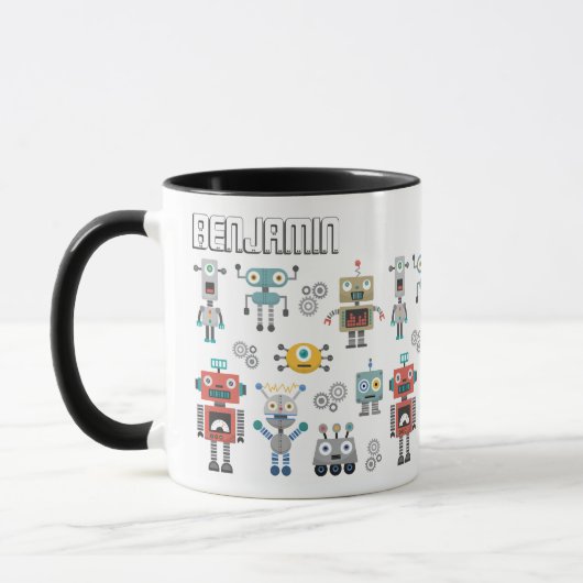 Speelgoed robots mok (Links)