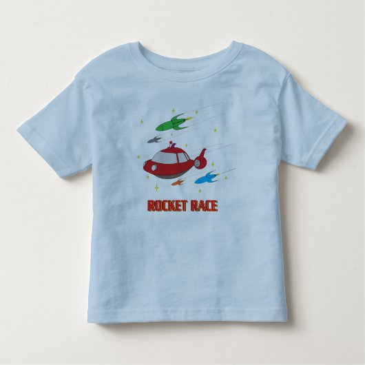 Speelgoed Rocket Race Kinder Shirts (Voorkant)