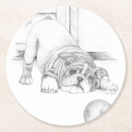 Speelgoed Ronde Kartonnen Onderzetter