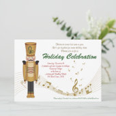 Speelgoed Soldaat Holiday - Uitnodiging voor kerst (Staand voorkant)