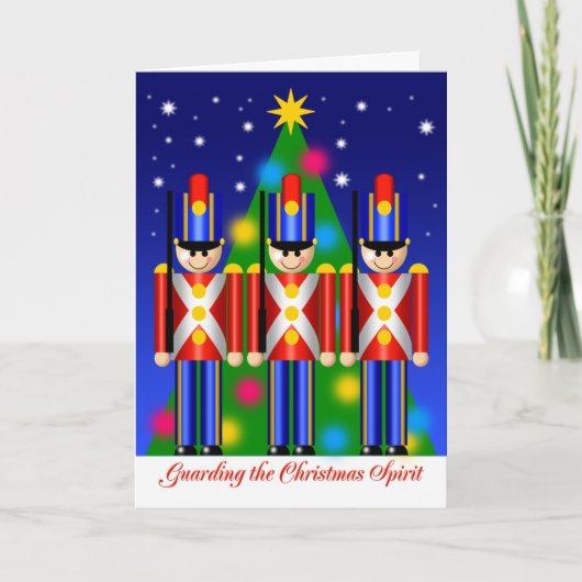 SPEELGOED SOLDAATKAART FEESTDAGEN KAART (Voorkant)