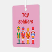 Speelgoed Soldier Nutcrackers Metal Ornament (Voorkant links)