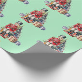 Speelgoed Soldier Pattern Cadeaupapier (Hoek)