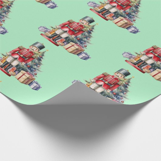 Speelgoed Soldier Pattern Cadeaupapier (Hoek)