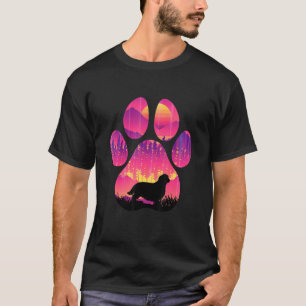 Speelgoed Spaniel Paw mam Papa Dog Mannen T-shirt