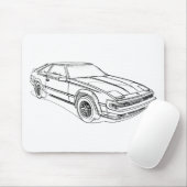 Speelgoed Supra Mk2 1981 Muismat (Met muis)