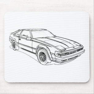 Speelgoed Supra Mk2 1981 Muismat