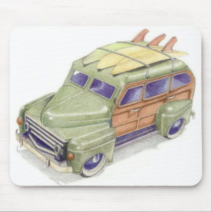 Speelgoed Surf Car Mousepad Muismat