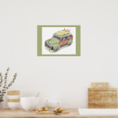 Speelgoed Surf Poster (Keuken)