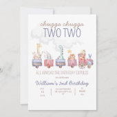 Speelgoed Train All Aboard Boy Verjaardag Express  Kaart (Voorkant)