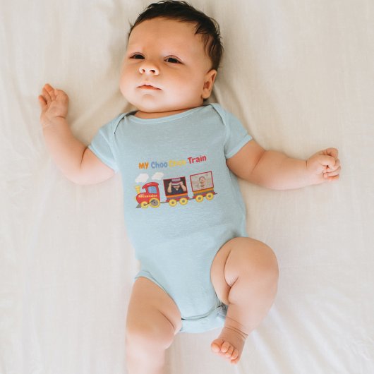 Speelgoed Train Peuter Jongens Verjaardag Blauw Romper