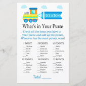 Speelgoed Train Wat zit er in je handtas? (Voorkant)