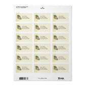 Speelgoed trein etiket (Full Sheet)