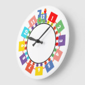 Speelgoed trein grote klok (Hoek)