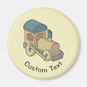 Speelgoed trein magneet (Voorkant)