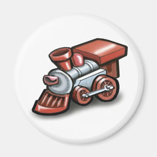 Speelgoed trein magneet