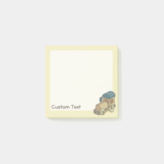 Speelgoed trein post-it® notes (Voorkant)