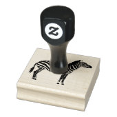 Speelgoed van een Zebra Rubberstempel (Stempel)