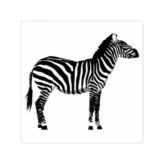 Speelgoed van een Zebra Zelfinktende Stempel (Design)
