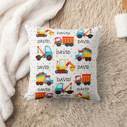 Speelgoed voor baby-jongen voor constructiedoelein kussen